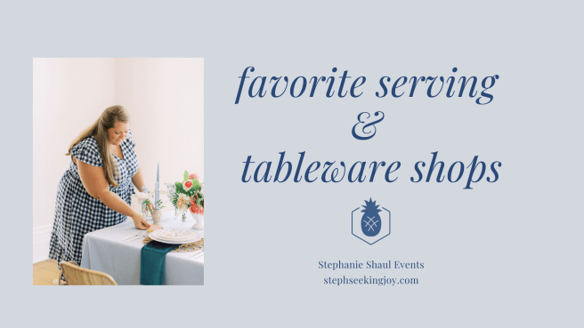 serving and tableware shops