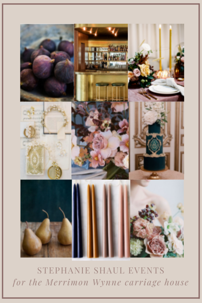 Design for MW Carriage House by Stephanie Shaul Events