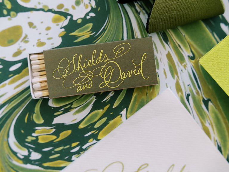 Shields & David’s Colorful Coastal Coral Bay Club Wedding | Raleigh ...