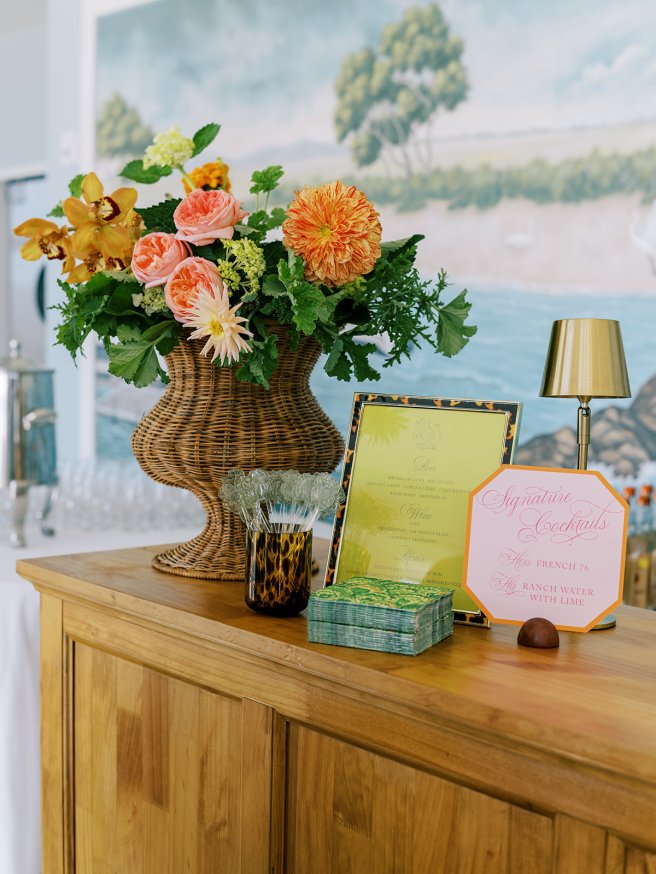 Shields & David’s Colorful Coastal Coral Bay Club Wedding | Raleigh ...