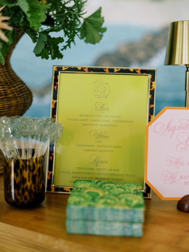 Shields & David’s Colorful Coastal Coral Bay Club Wedding | Raleigh ...